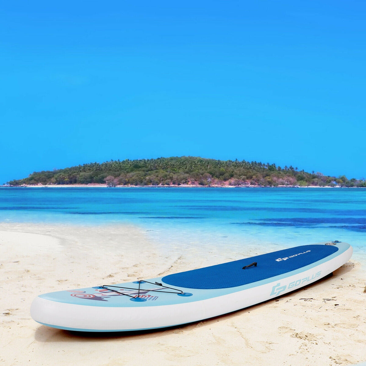 10-Foot Inflatable Stand Up Paddle Board for Adults - Aloha Swim Wellness