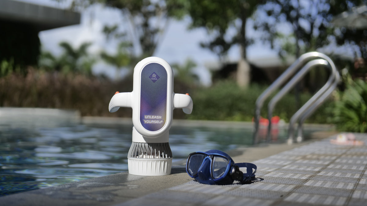 SUBLUE EZ Underwater Scooter – Compact 3.13 MPH Recreational Water Scooter with 15m Depth Rating