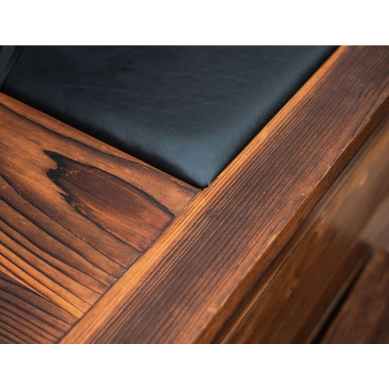 Handcrafted Redwood Cold Plunge – Shou Sugi Ban Finish with 1/4 HP Chiller