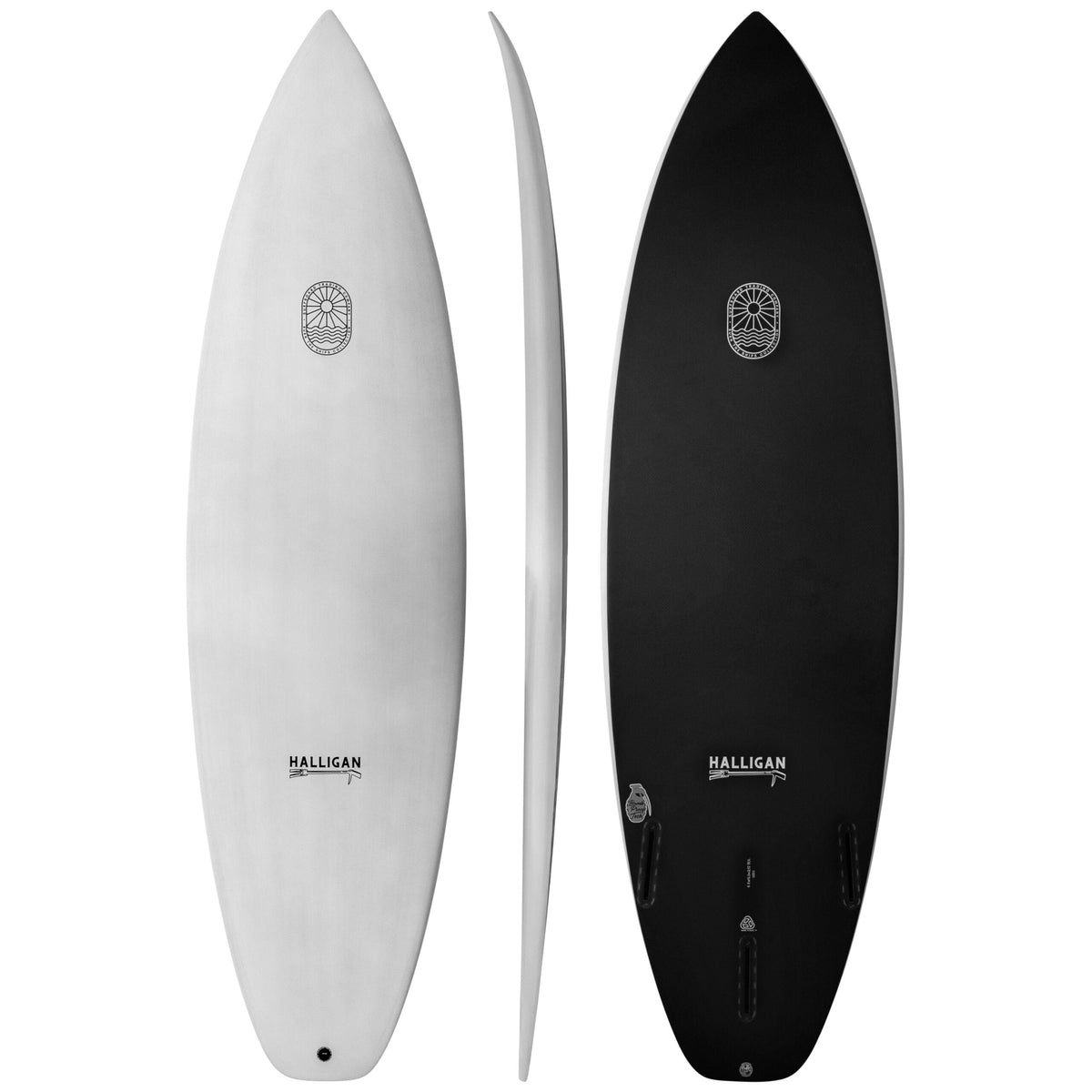 The Halligan Shortboard Surfboard – High-Performance EPS & Carbon BPT Shortboard for Medium to Large Waves