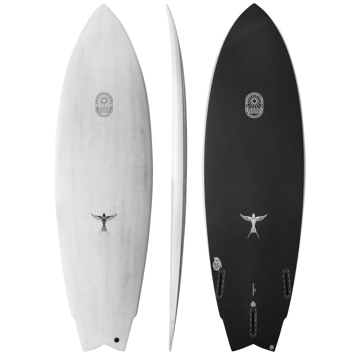 Swallow Fish Bomb Proof Tech Carbon Surfboard – High-Performance Fish, 26.7–36.2L