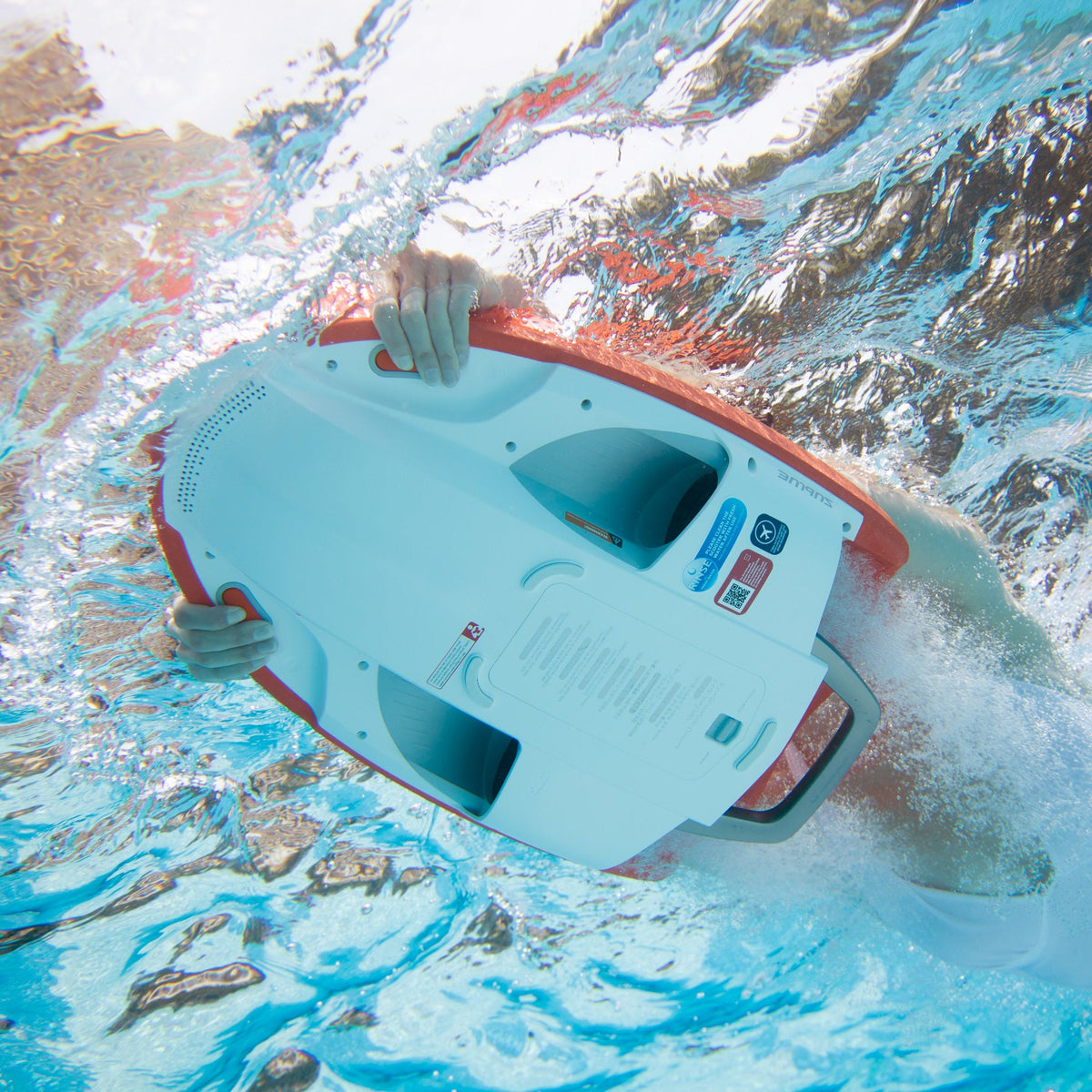 Swii Swim Training & Recreation Propulsion Board – Dual-Propeller Kickboard with Smart Controls