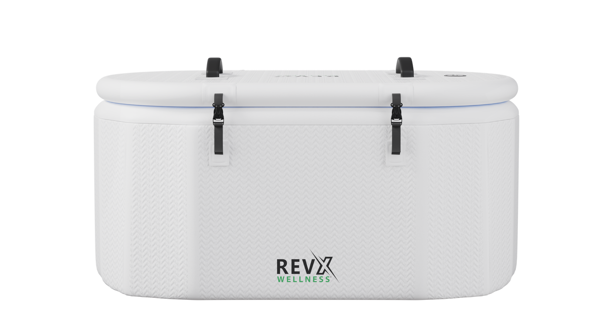RevX Inflatable Tub Classic – Portable Insulated Cold Plunge with Inflatable Lid
