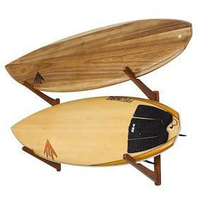 Wooden Surfboard Wall Rack – Eco-Friendly Multi-Board Storage