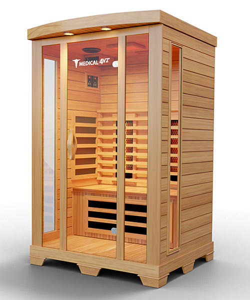 Medical 4 Full-Spectrum Infrared Sauna – 2-Person Home Sauna, 1700W