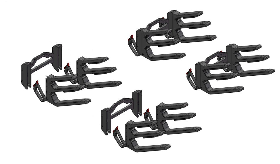 MasterCraft Surf/Wakeboard Tower Rack Pair – Black 582394 for ZFT4, ZFT7 & Z6
