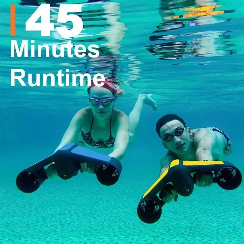 60Mins High Speed Electric under Water Motor Scooter 500W Electric Underwater Thruster Sea Scooter for Diving Snorkeling