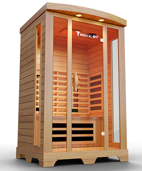 Medical 4 Full-Spectrum Infrared Sauna – 2-Person Home Sauna, 1700W