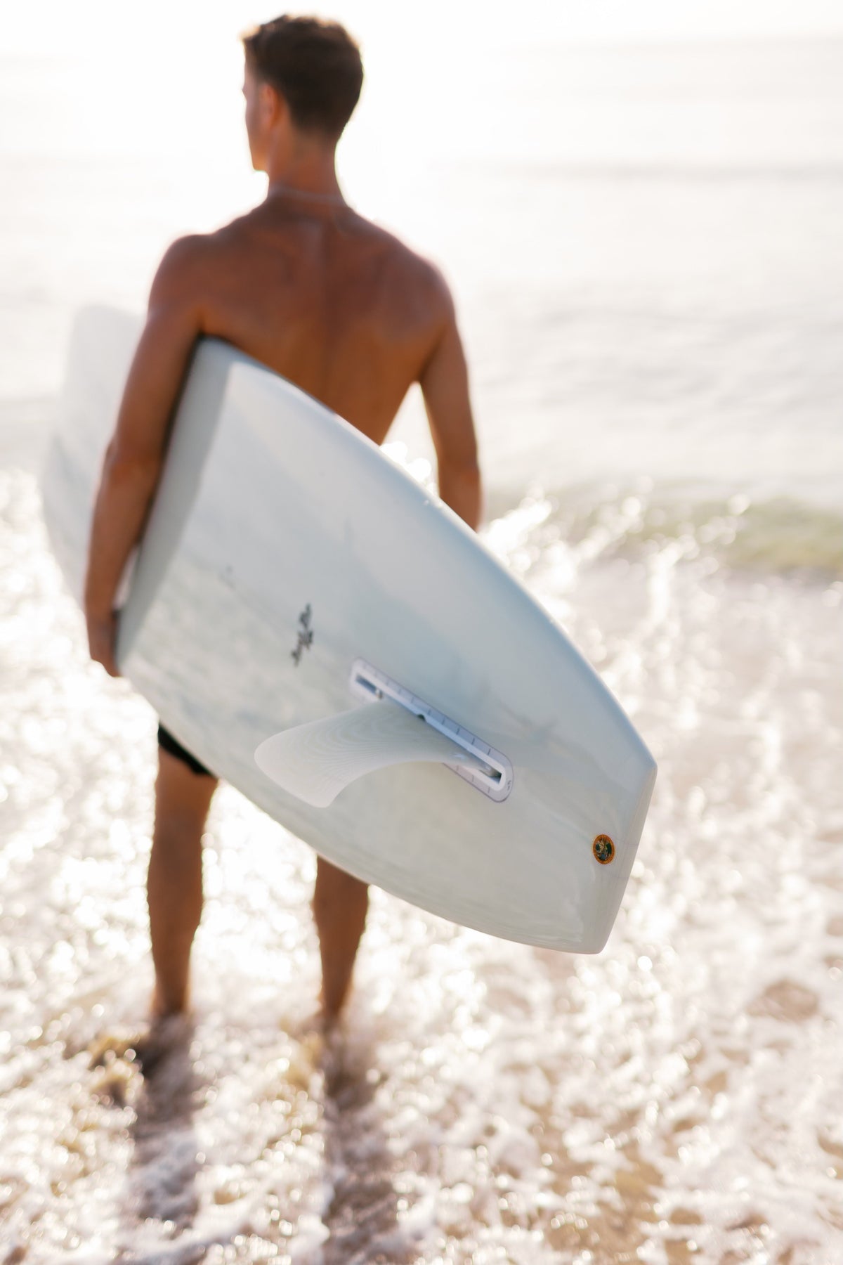 Nose Rider Longboard Fin – Volan Fiberglass Fin for 8'6"–10' Surfboards