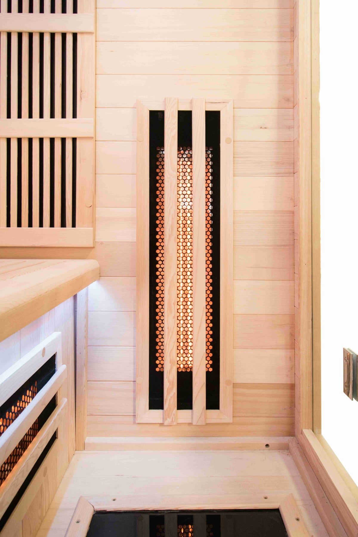 NiceBeam 1–2 Person Infrared Sauna – Red Light Therapy & Chromotherapy