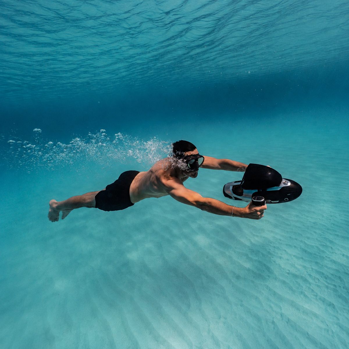 SUBLUE VAPOR Pro Underwater Scooter – 7.46 MPH Pump-Jet Performance with Dual Batteries