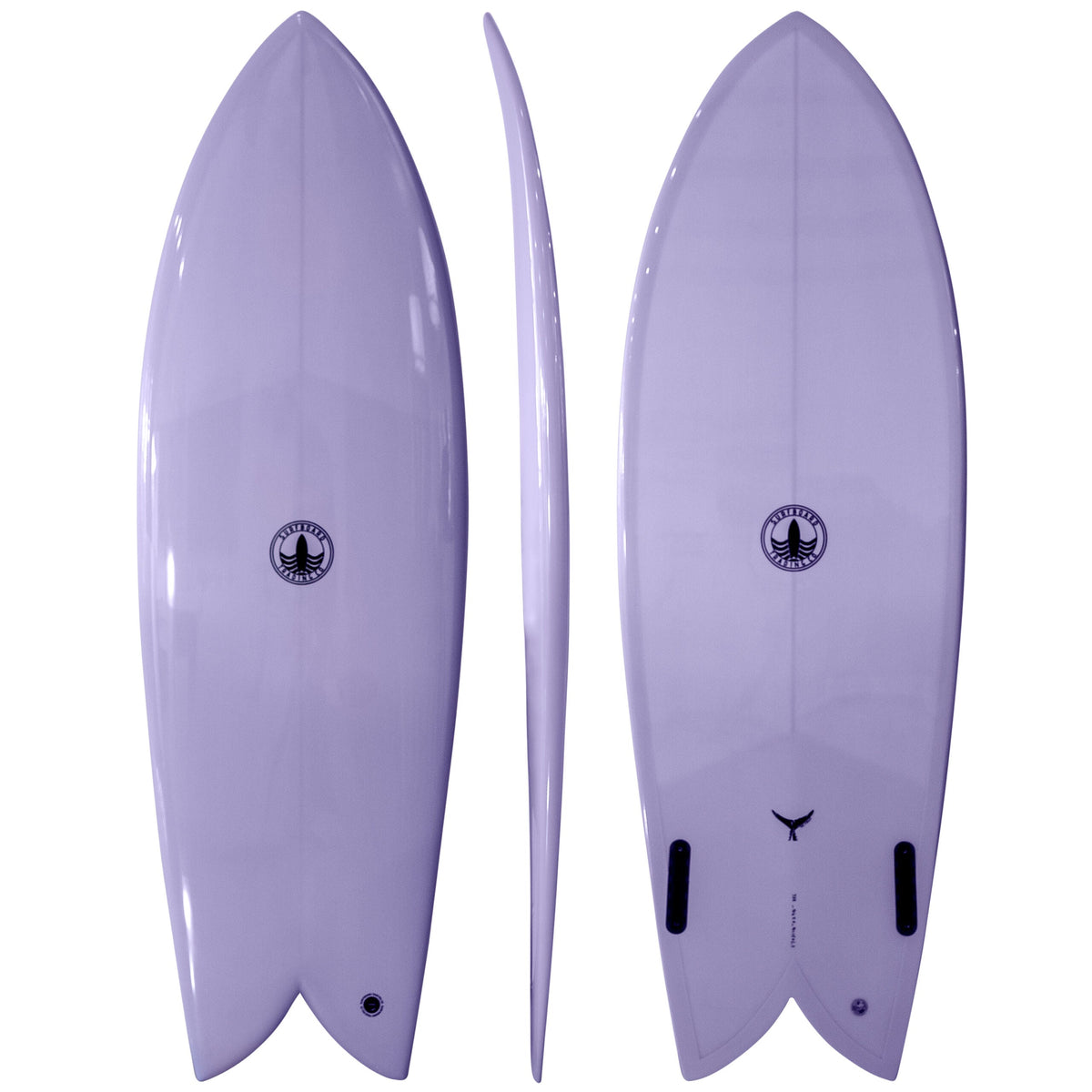 Finlet Modern Twin Fin Fish Surfboard – Fast, Loose & Responsive with Modern Rocker