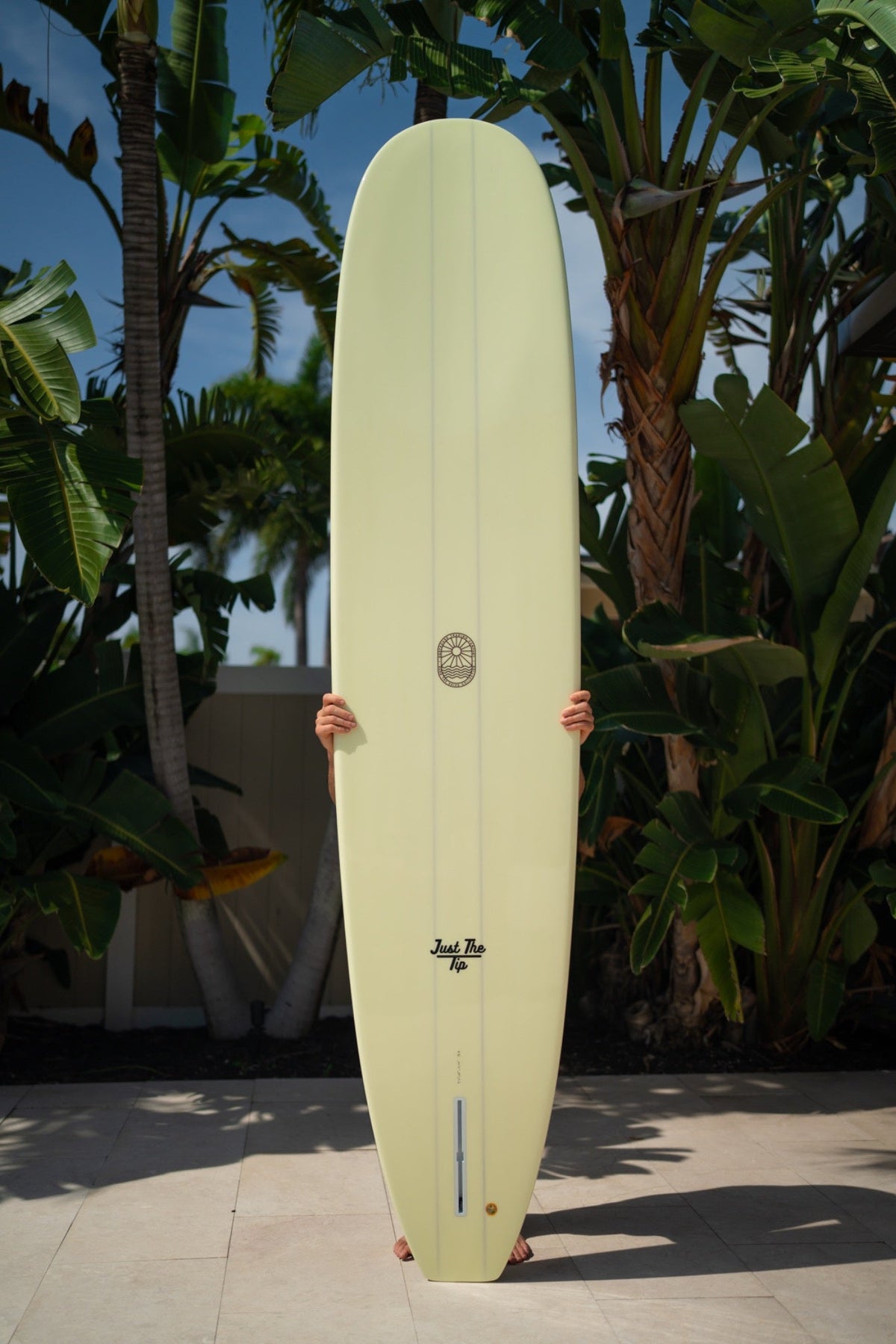 Just The Tip Noserider Longboard Surfboard – Forgiving 50/50 Rails, Wide Nose & Classic Longboard Flow