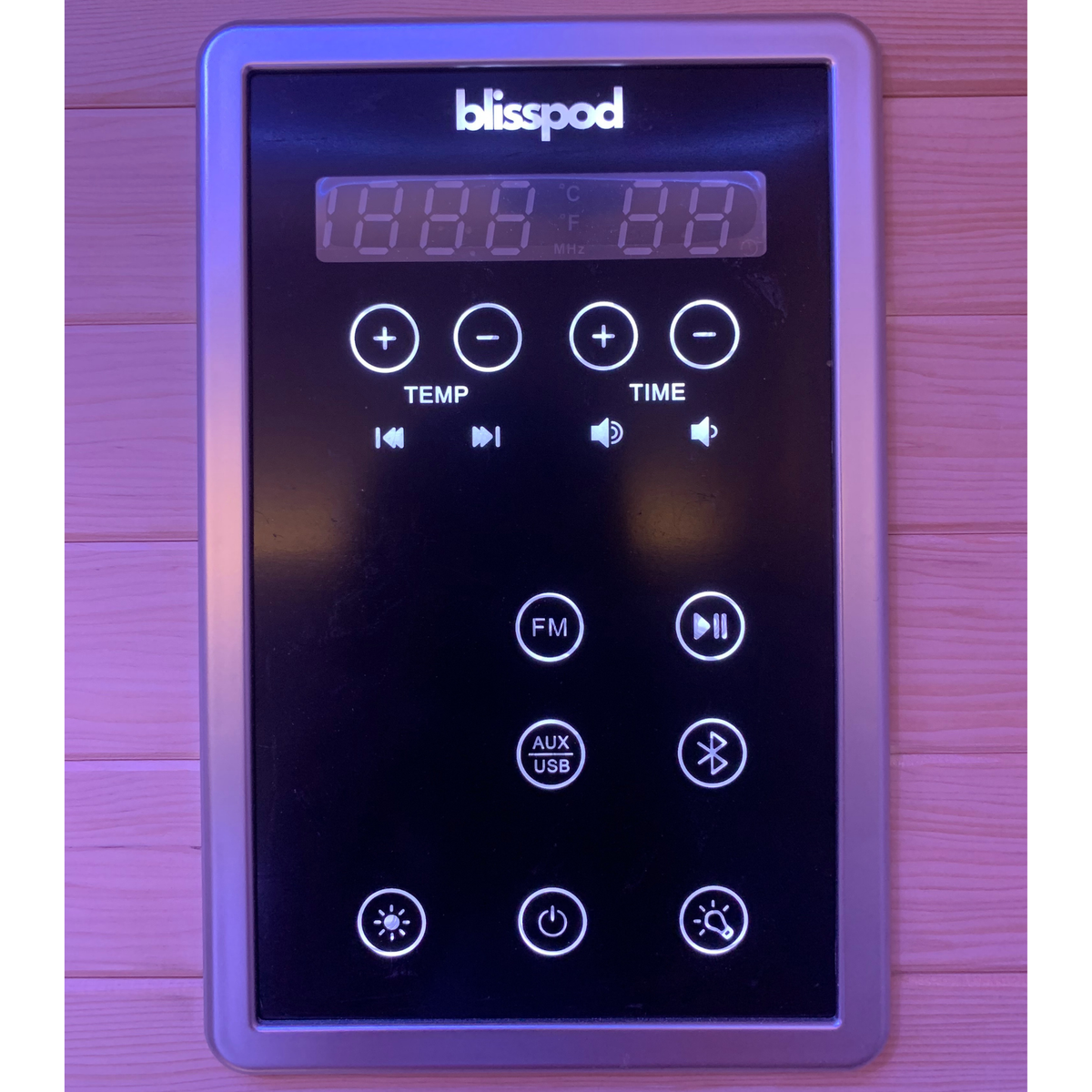 Blisspod Helsinki Deluxe Infrared Sauna – Full Spectrum & Red-Light Panel for Two
