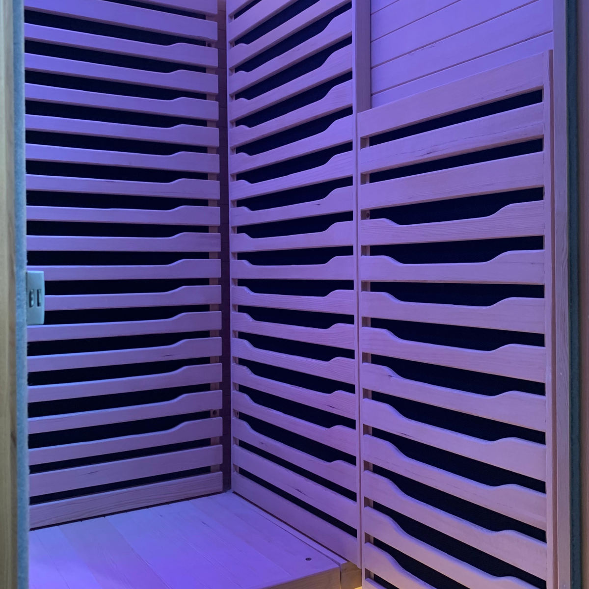 Blisspod Helsinki Deluxe Infrared Sauna – Full Spectrum & Red-Light Panel for Two