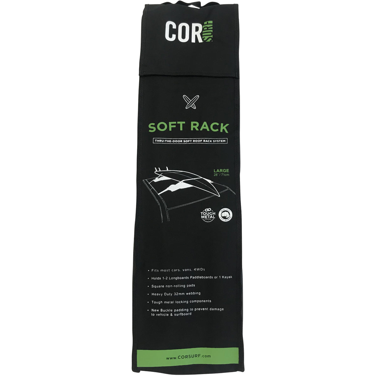 Premium Soft Surfboard Car Roof Rack – Universal Vehicle Carrier for Surfboards and SUPs