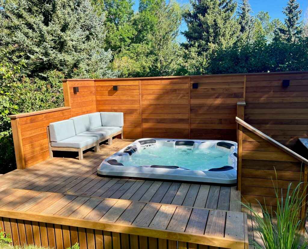 Alpine 7-Person Hot Tub Spa – Hydrotherapy Jets & LED Lighting