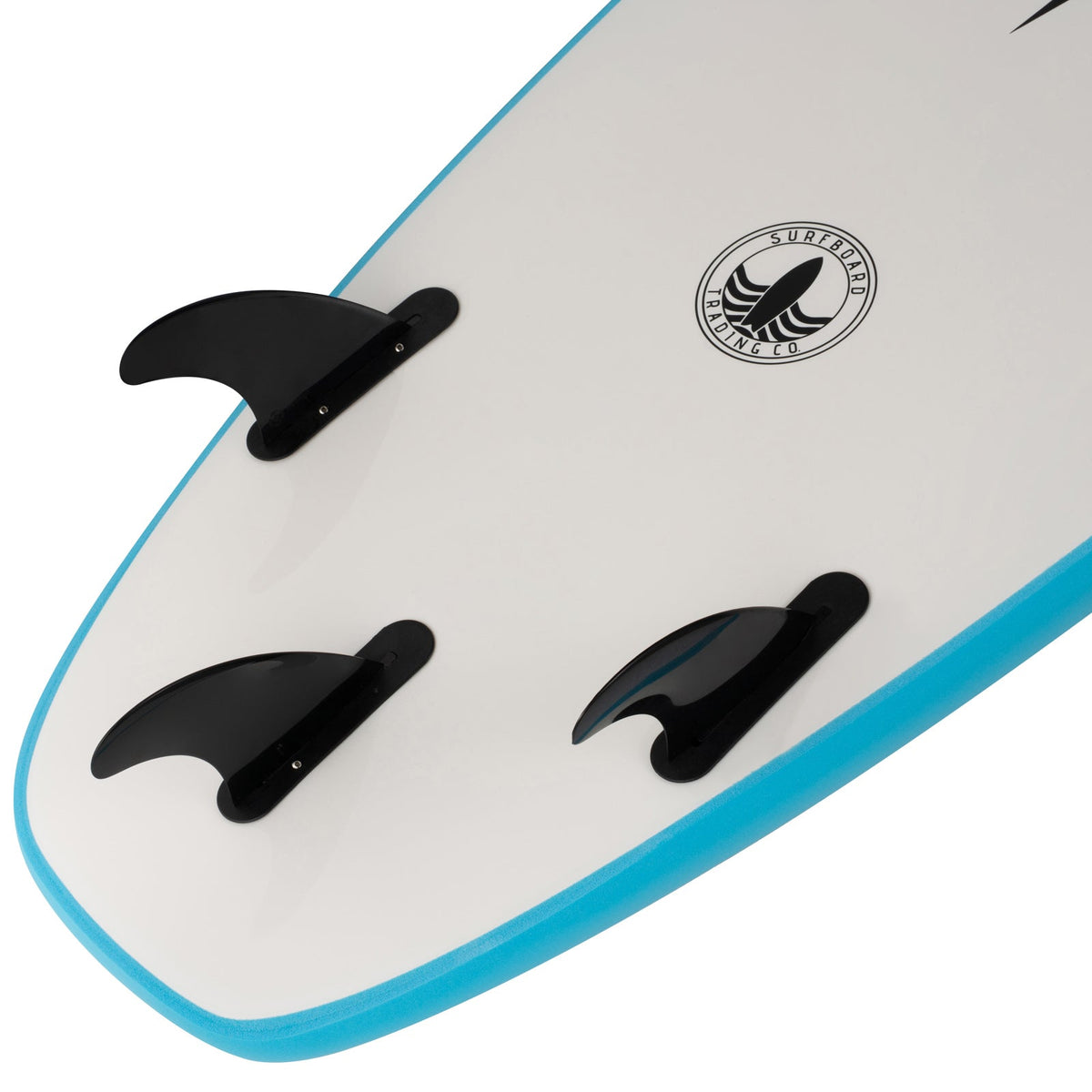 7' Swell Operator Soft Top Surfboard – 53L Foam Board with Fins
