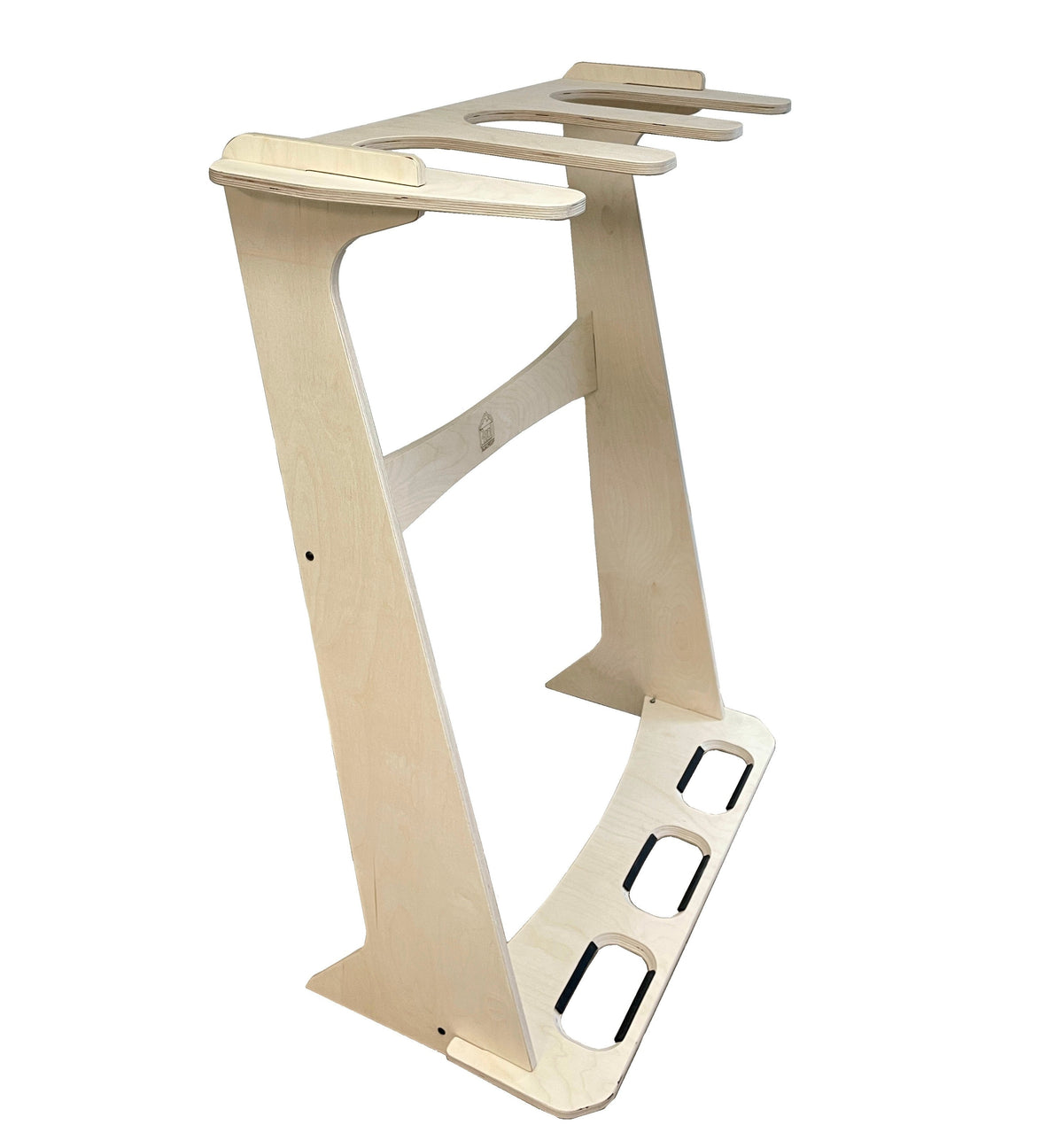 Pacifica XL Freestanding SUP Rack – Baltic Birch Paddleboard Storage & Display Rack