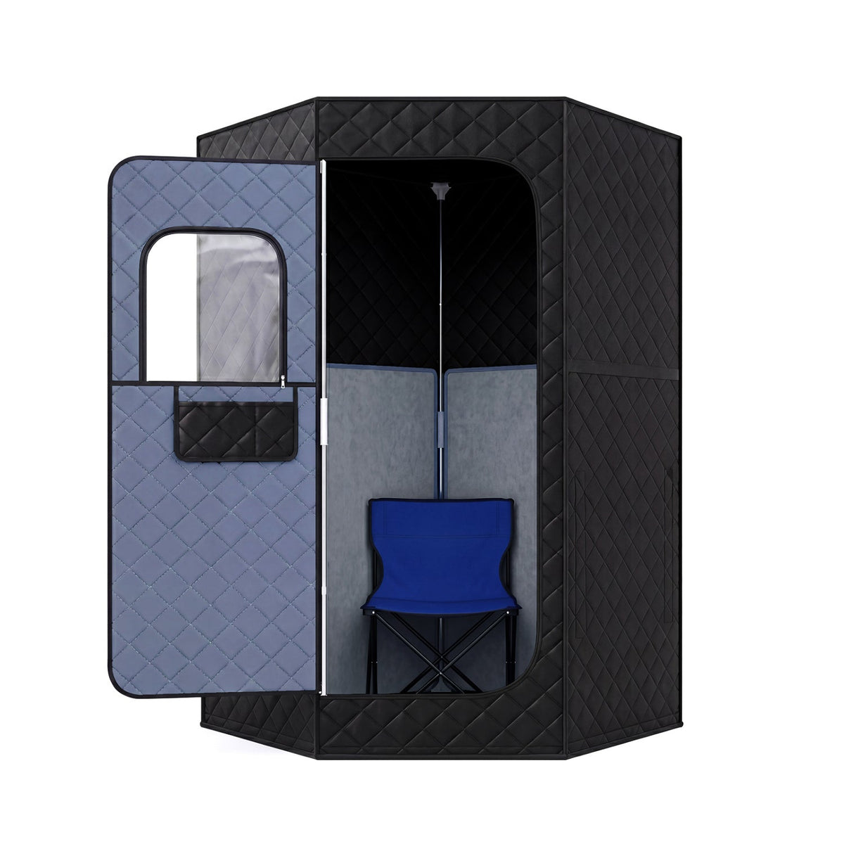 Portable Infrared Sauna Tent with Heated Foot Pad