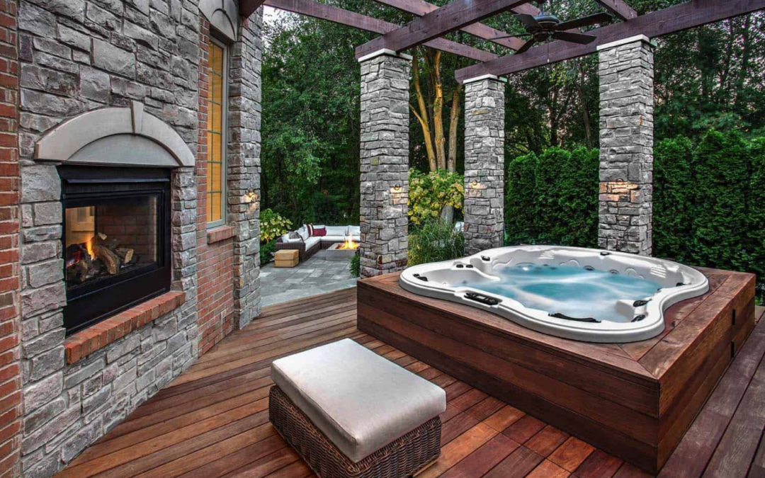 Monarch 5-Person Hot Tub – Luxury Spa with Hydrotherapy Jets & LED Lighting