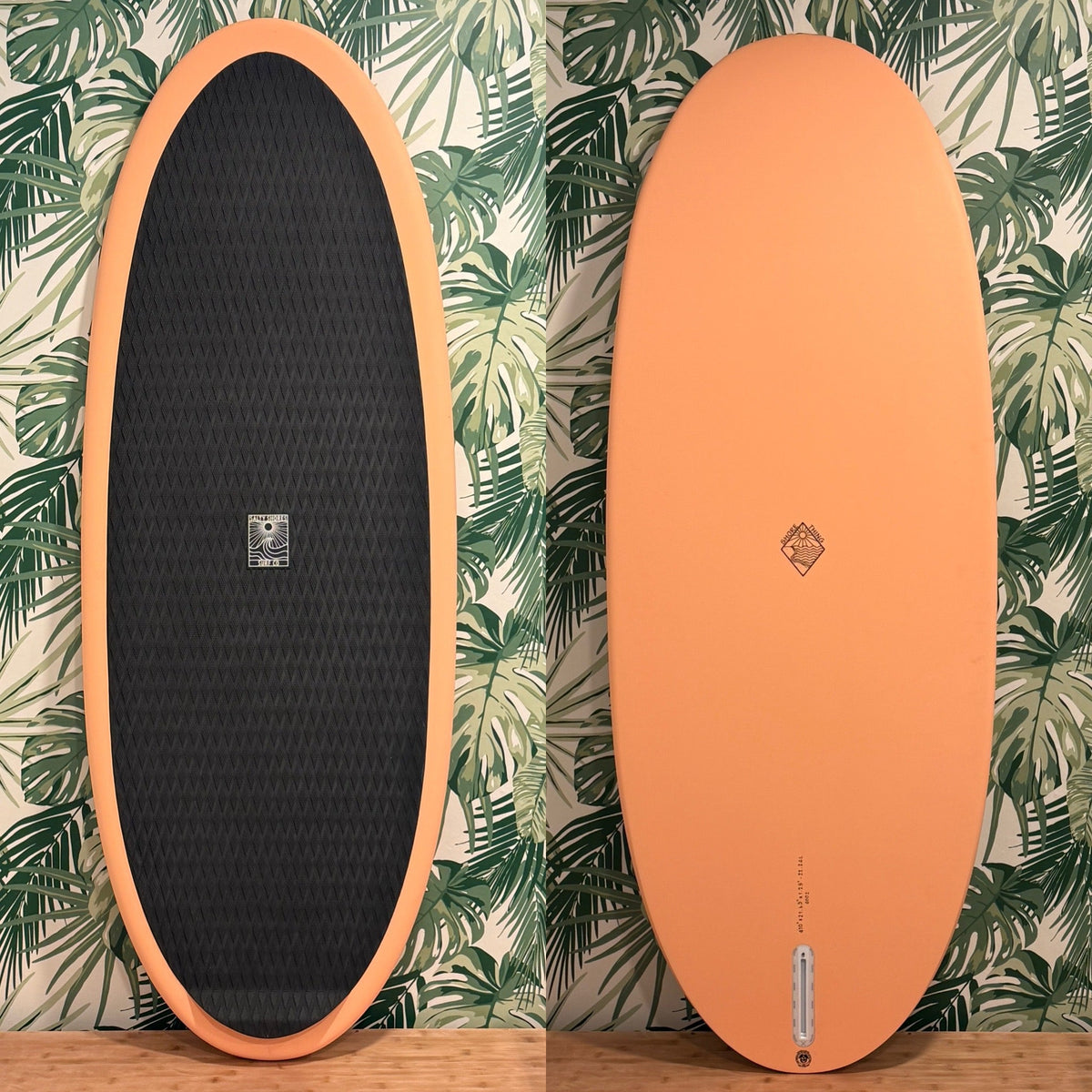 Shore Thing Floral Wake Surfboard – Buoyant & Forgiving Board with Limited Hibiscus Inlay