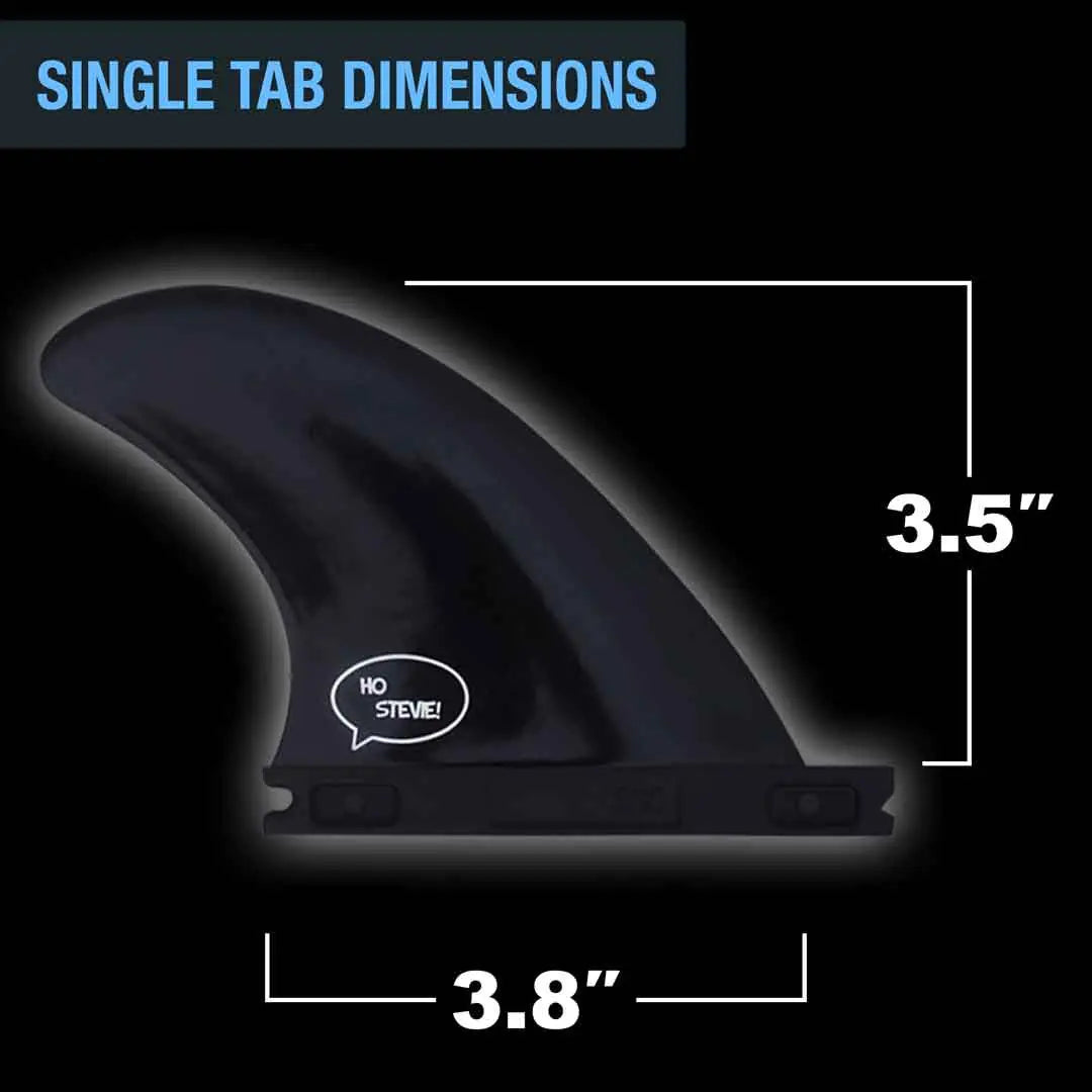 FRP Side Bite & Rear Trailer Surfboard Fins – 2-Piece Set with Hardware