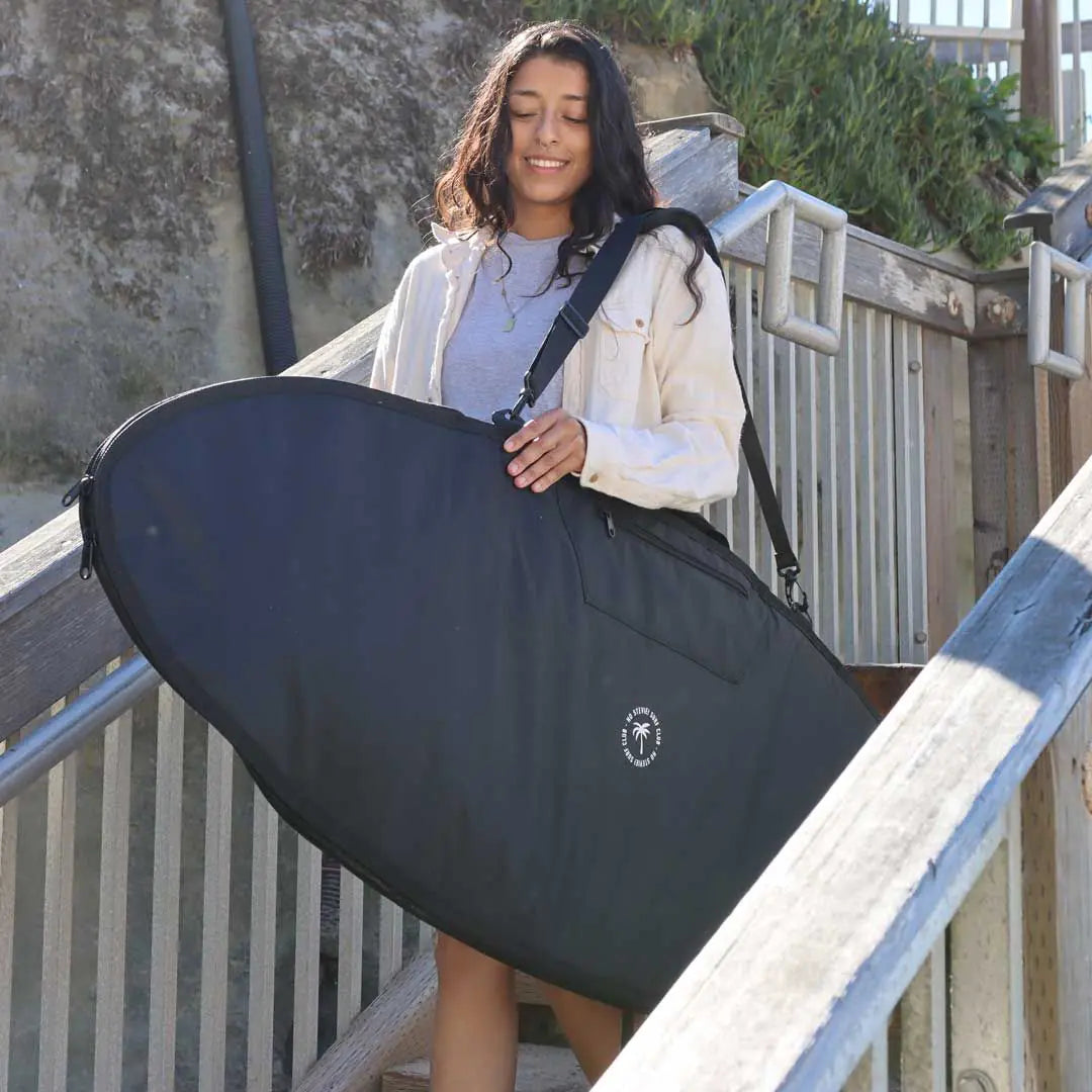 Skimboard Travel Bag – 5mm Padded Carry Case with Backpack Straps