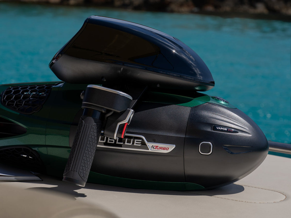 SUBLUE VAPOR Pro Underwater Scooter – 7.46 MPH Pump-Jet Performance with Dual Batteries