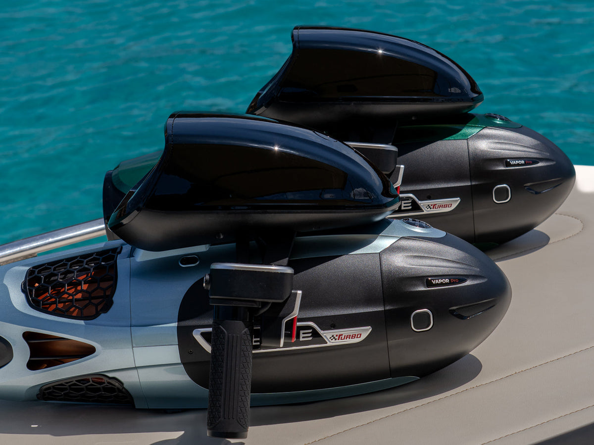 SUBLUE VAPOR Pro Underwater Scooter – 7.46 MPH Pump-Jet Performance with Dual Batteries