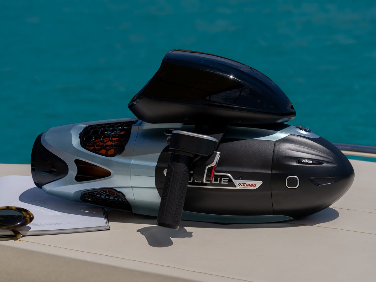 SUBLUE VAPOR Pro Underwater Scooter – 7.46 MPH Pump-Jet Performance with Dual Batteries