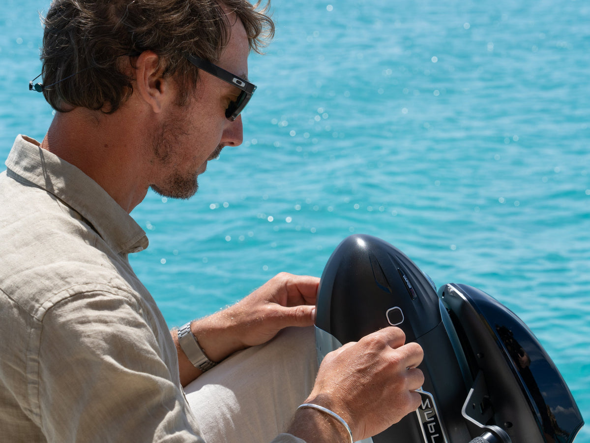 SUBLUE VAPOR Pro Underwater Scooter – 7.46 MPH Pump-Jet Performance with Dual Batteries