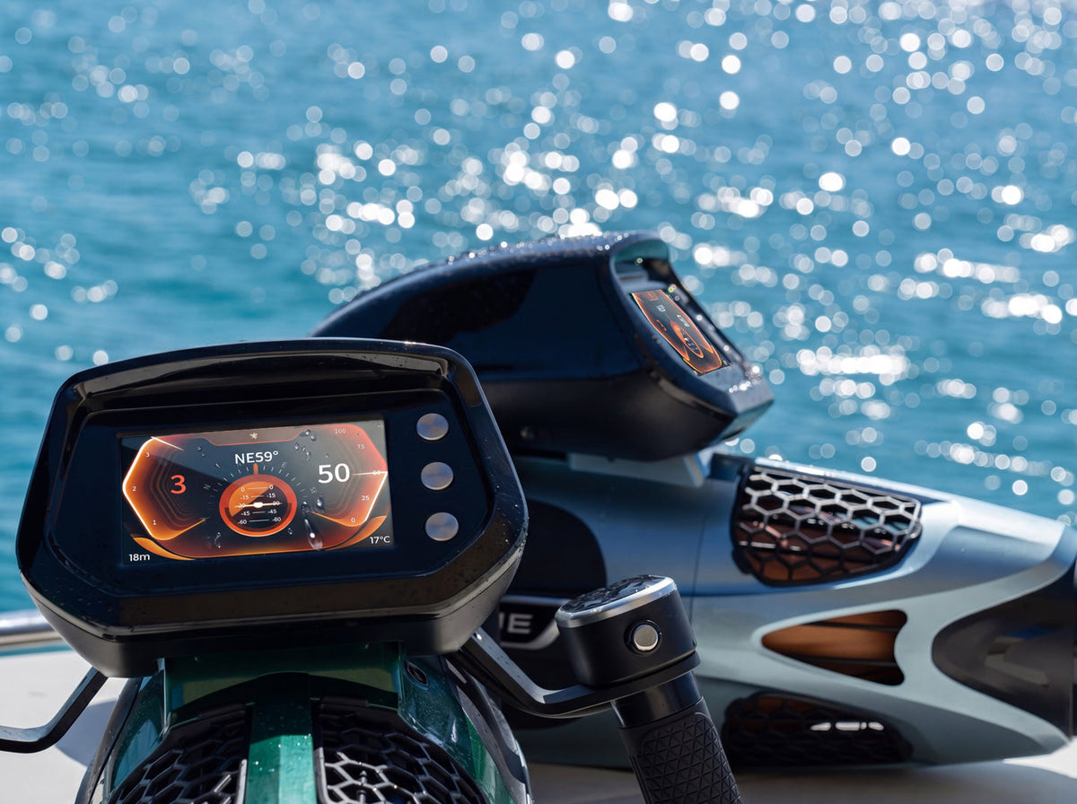 SUBLUE VAPOR Pro Underwater Scooter – 7.46 MPH Pump-Jet Performance with Dual Batteries