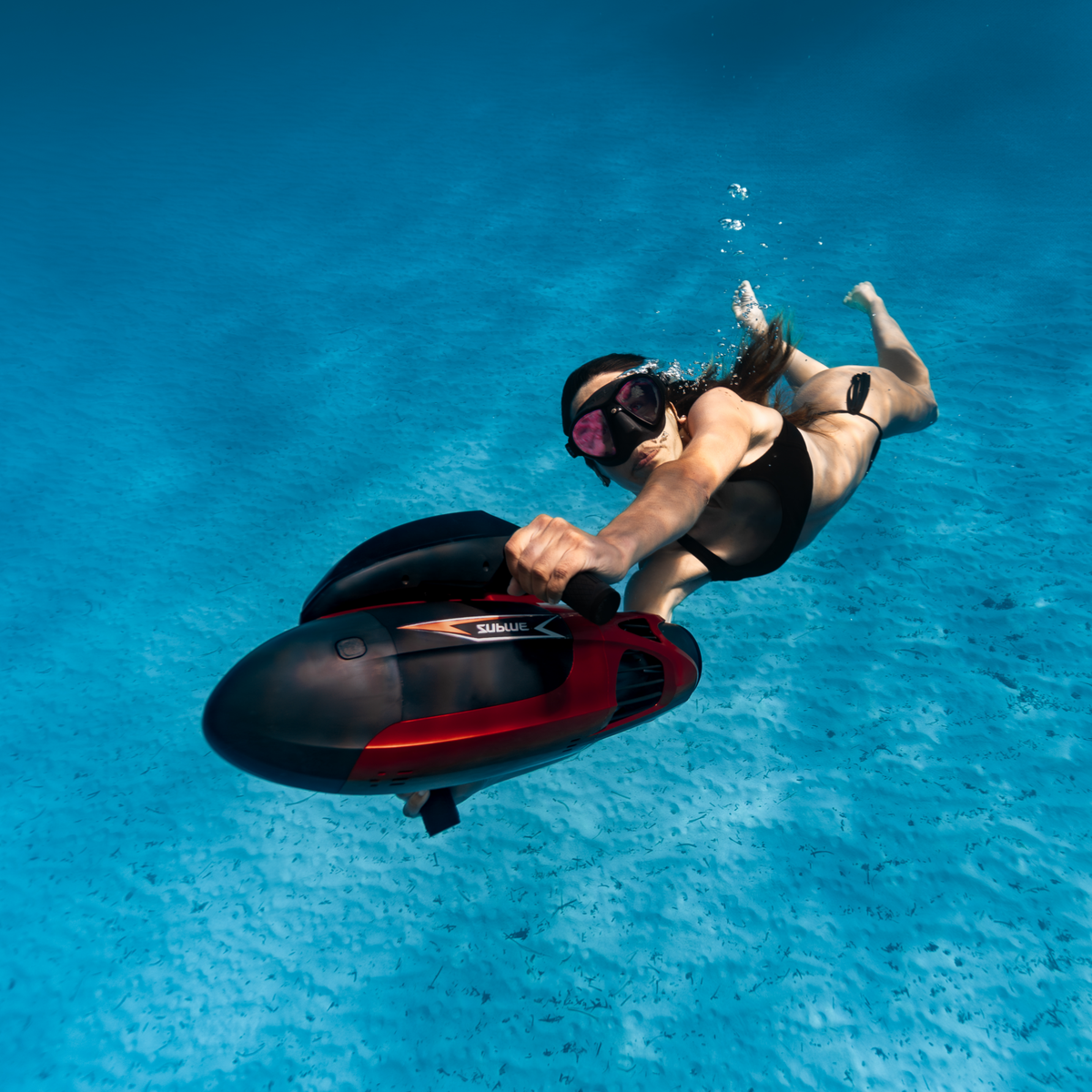 SUBLUE VAPOR Underwater Scooter – 6.21 MPH Pump-Jet Propulsion with Smart Dive Display