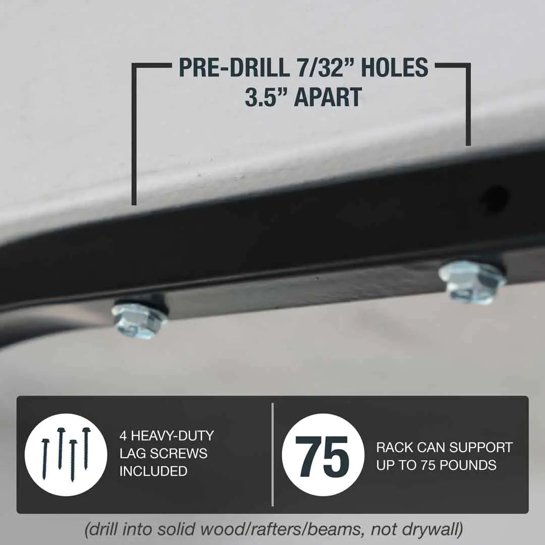 Surfboard Ceiling & Wall Rack – Heavy-Duty SUP & Multi-Board Storage