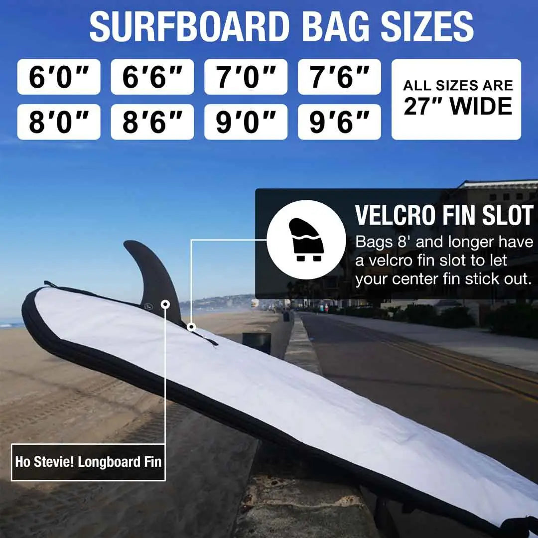 Surfboard Daybag – Reflective Board Cover with Protective Foam Padding