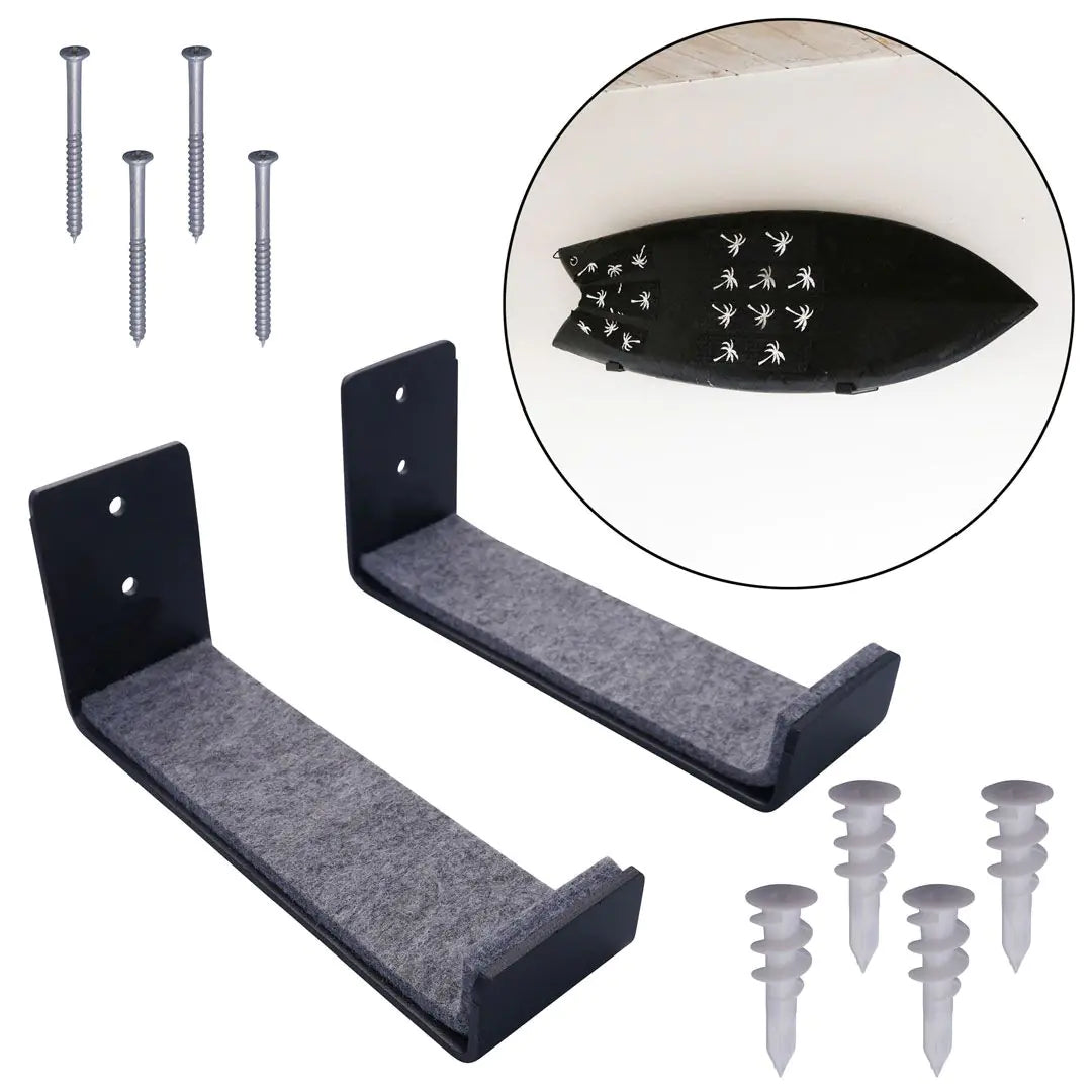 Metal Surfboard Wall Mount – Minimalist Surfboard Display Rack