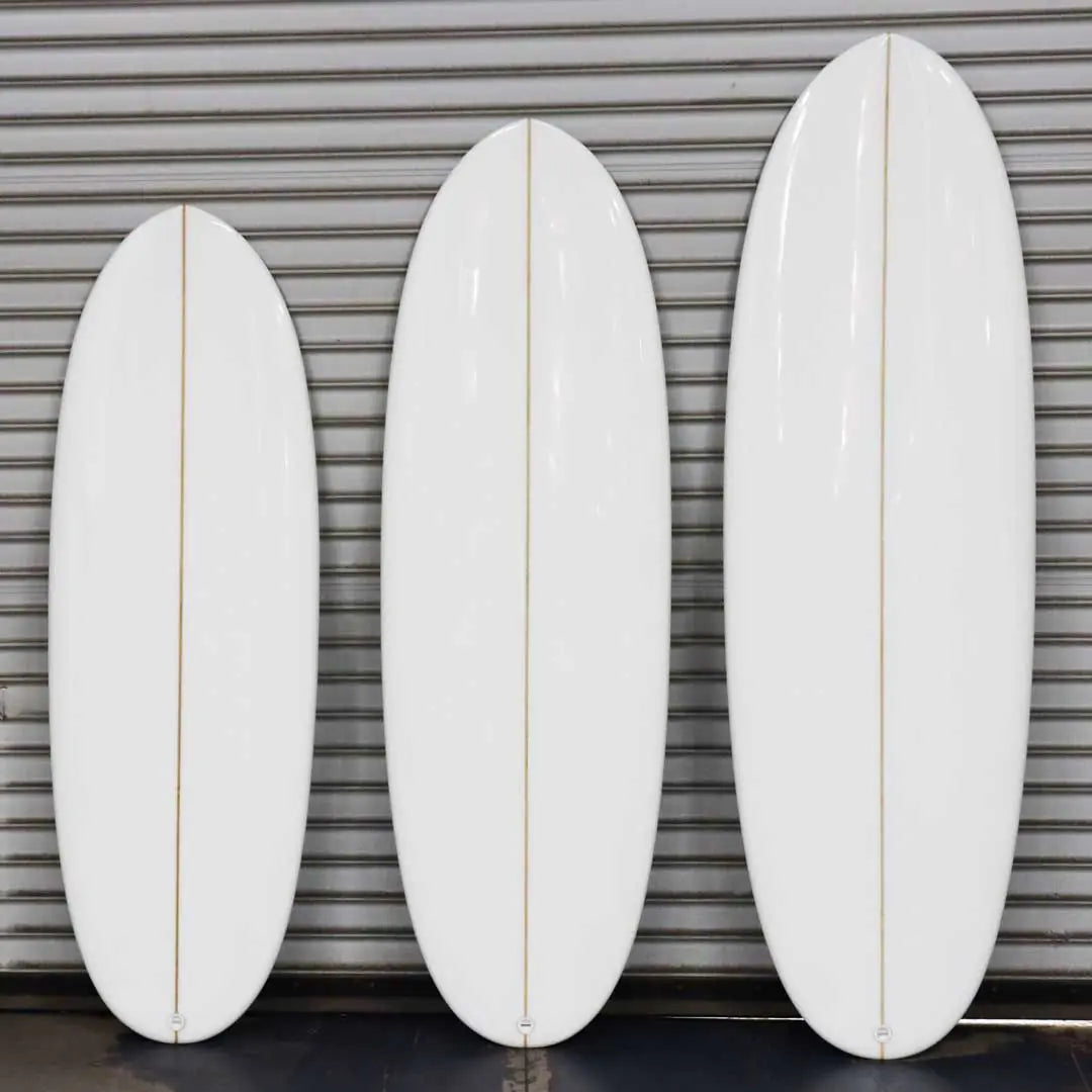 Stevie’s Favorite Surfboard – Balanced Volume & Maneuverability in Cow Print or White