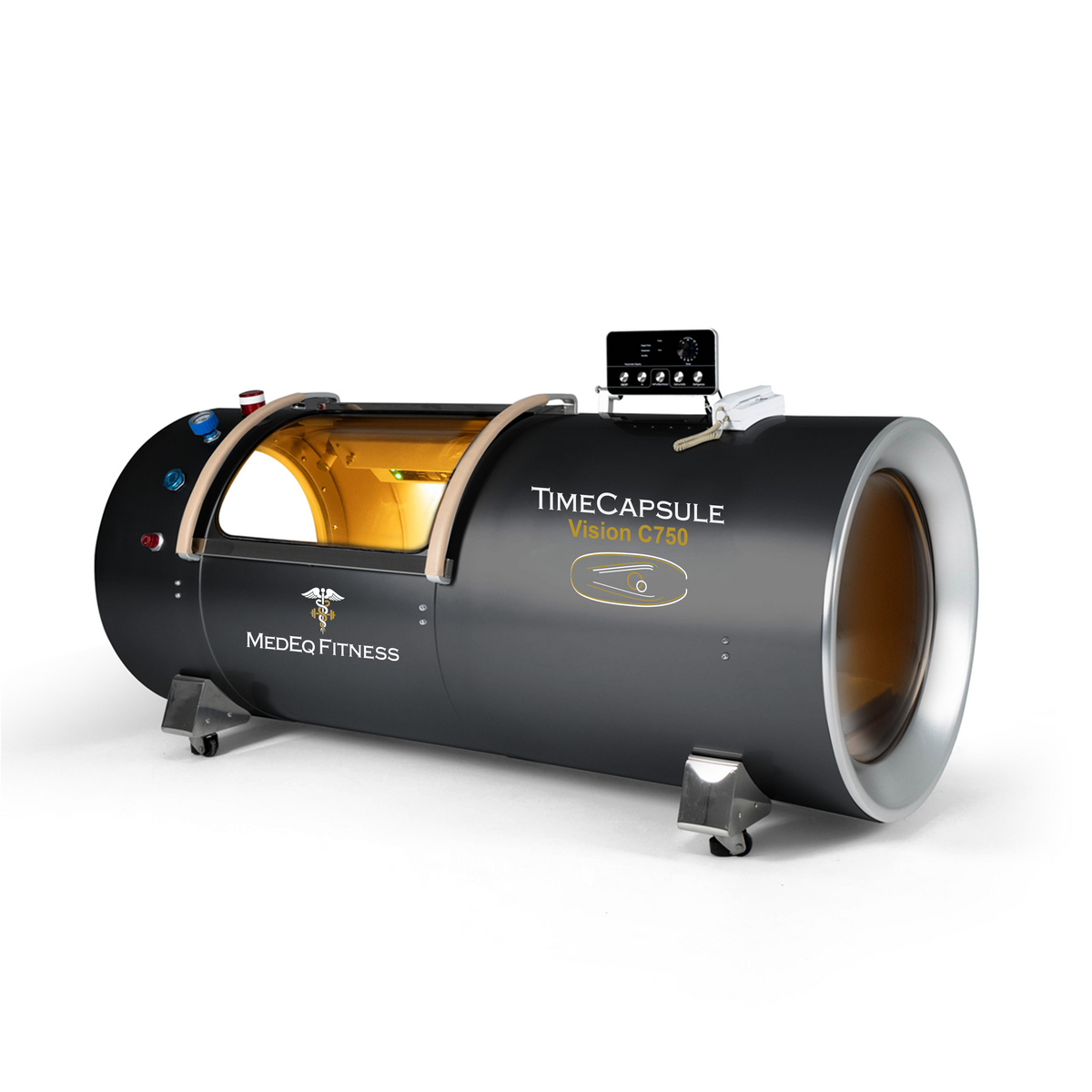 MedEq TimeCapsule Vision C750+ – 2.0 ATA Hard-Shell Hyperbaric Chamber