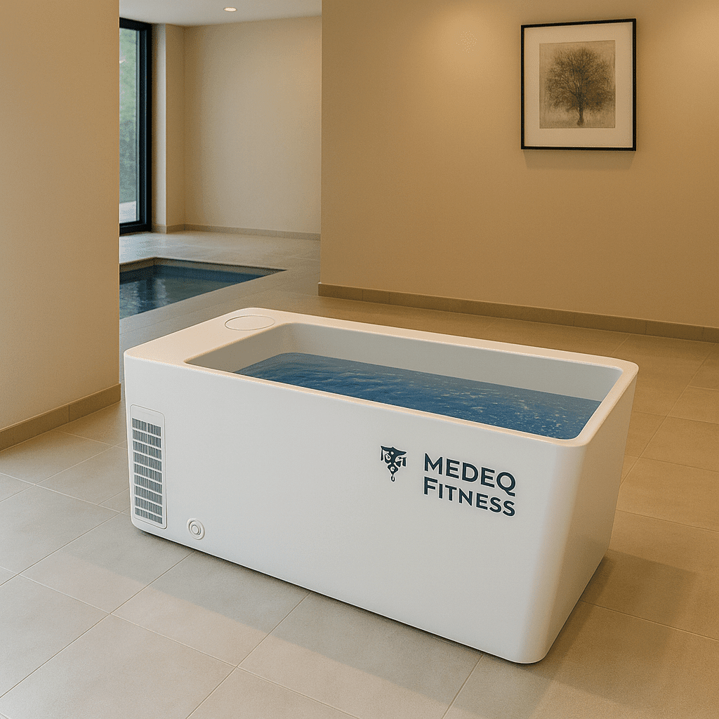 Acrylic All-in-One Plunge Pool – Integrated Chiller & Heater with Smart Temperature Control - Aloha Swim Wellness