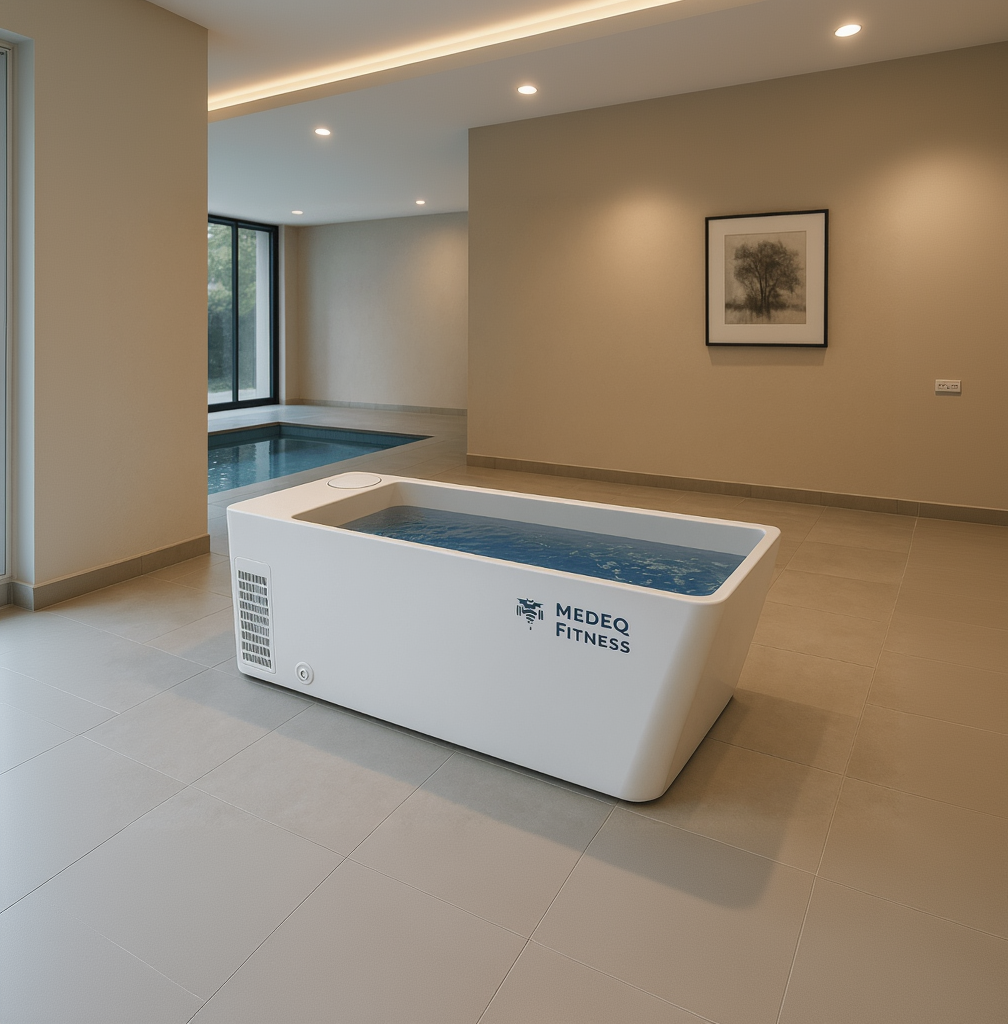 Acrylic All-in-One Plunge Pool – Integrated Chiller & Heater with Smart Temperature Control