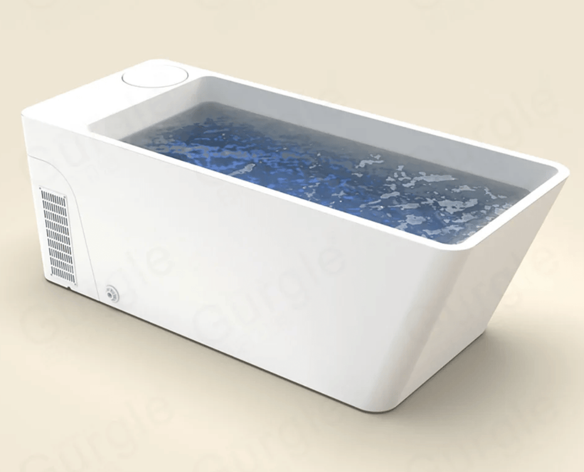 Acrylic All-in-One Plunge Pool – Integrated Chiller & Heater with Smart Temperature Control