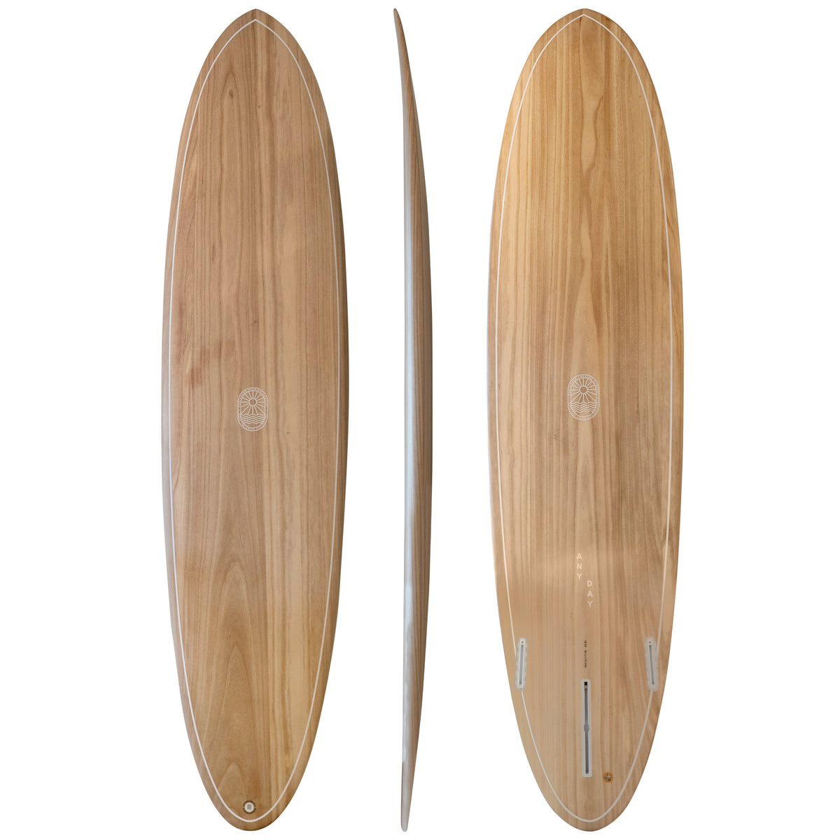 ANY DAY All-Around Mid Length Surfboard – Paulownia EPS - Aloha Swim Wellness
