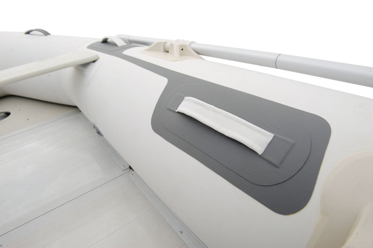 Aqua Marina A-Deluxe 2.77M Inflatable Boat – Aluminum Deck Tender with Outboard Compatibility - Aloha Swim Wellness