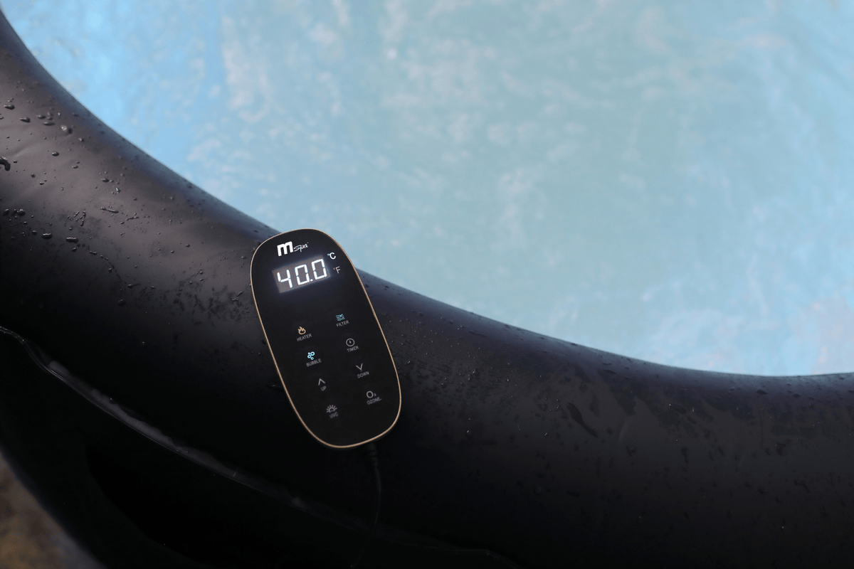 Aqua Marina Aurora Urban Inflatable Spa – LED Ambiance, Auto-Inflation & Integrated Water Care - Aloha Swim Wellness