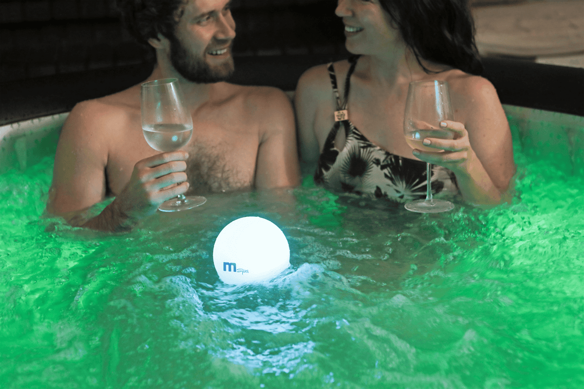 Aqua Marina Aurora Urban Inflatable Spa – LED Ambiance, Auto-Inflation & Integrated Water Care - Aloha Swim Wellness