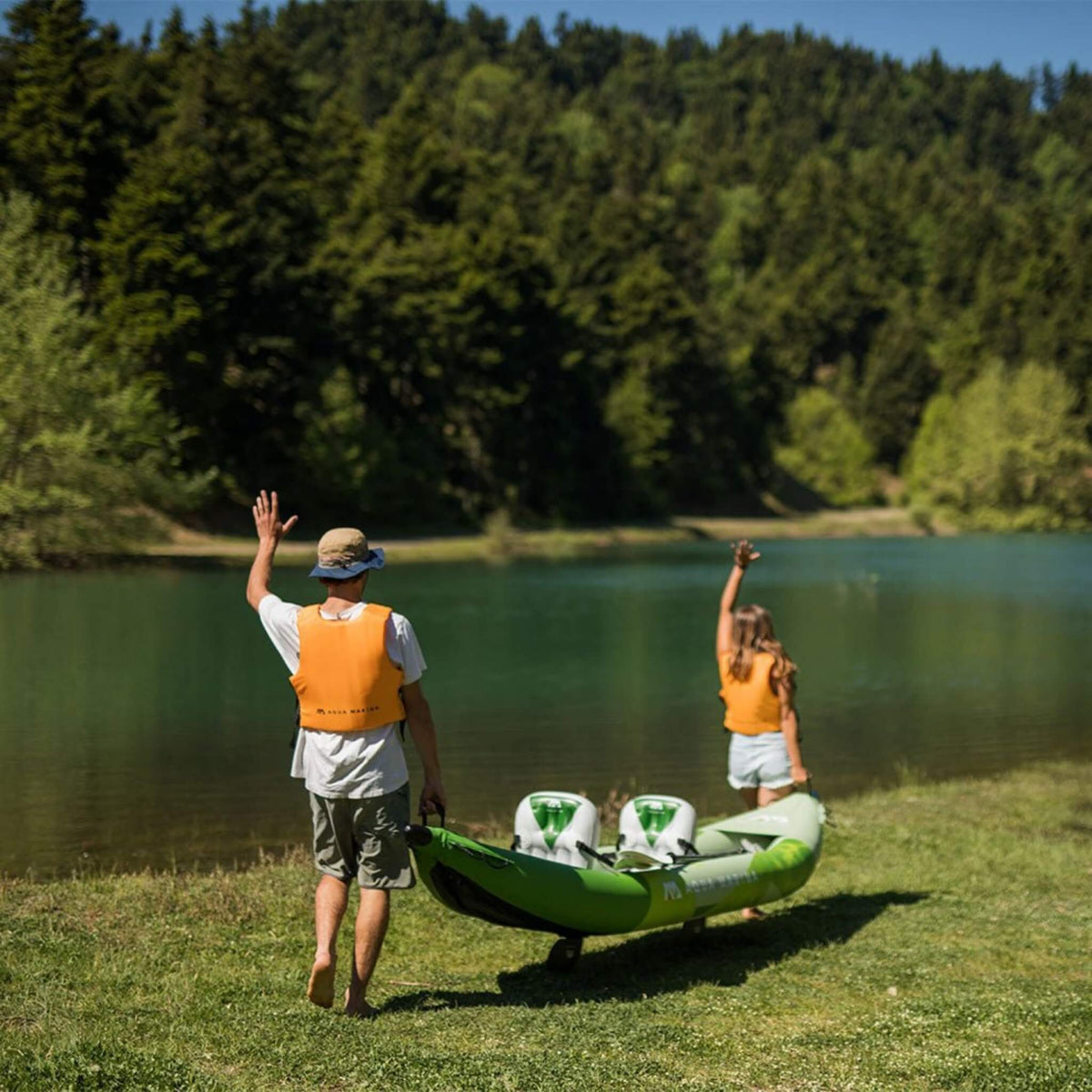 Aqua Marina BETTA BE-412 14-Foot Tandem Kayak - Aloha Swim Wellness