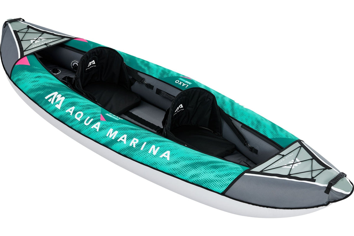 Aqua Marina LAXO 10'6" Recreational Inflatable Kayak – Stable, Comfortable & Portable Tandem - Aloha Swim Wellness