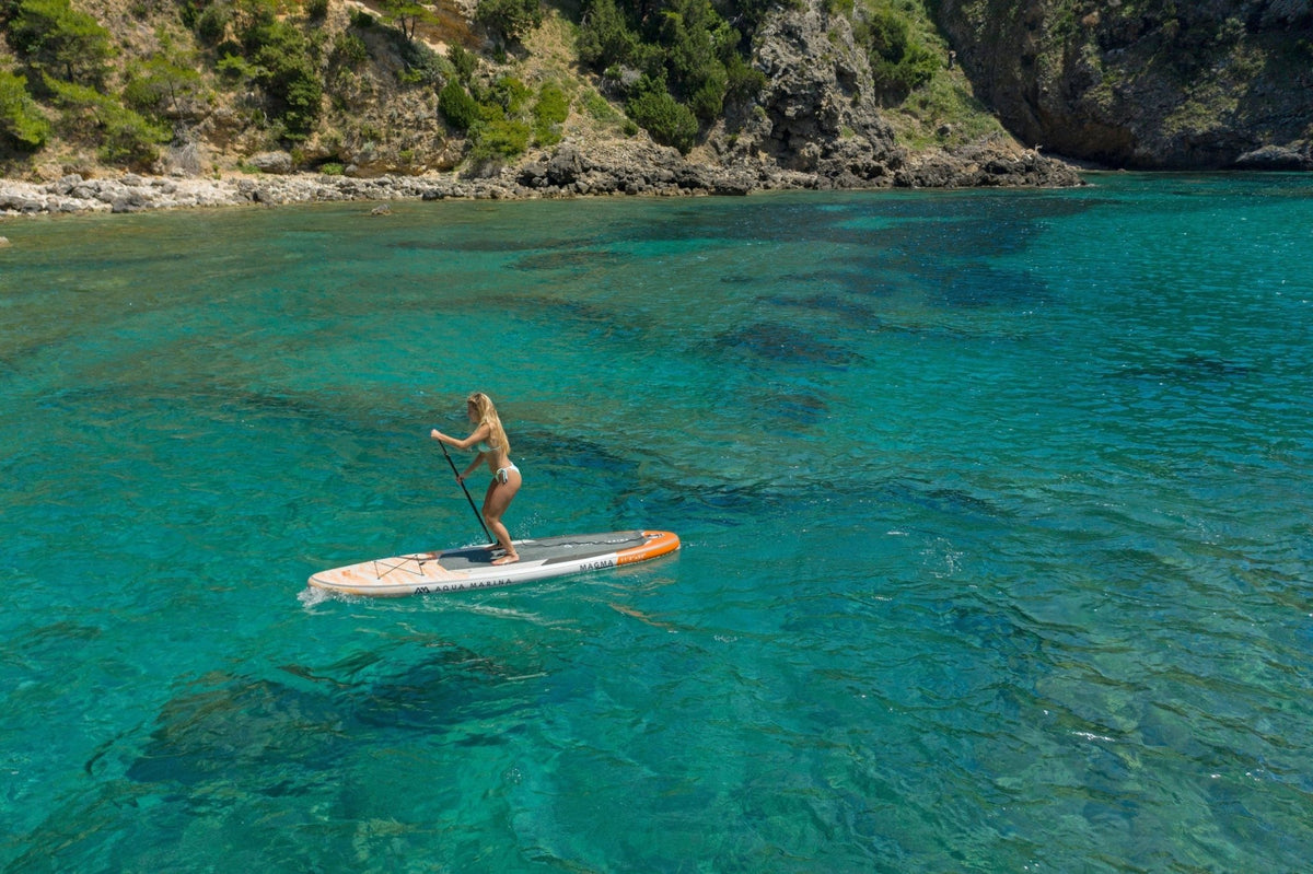 Aqua Marina MAGMA 11'2" Inflatable Paddle Board All-Around Advanced SUP - Aloha Swim Wellness