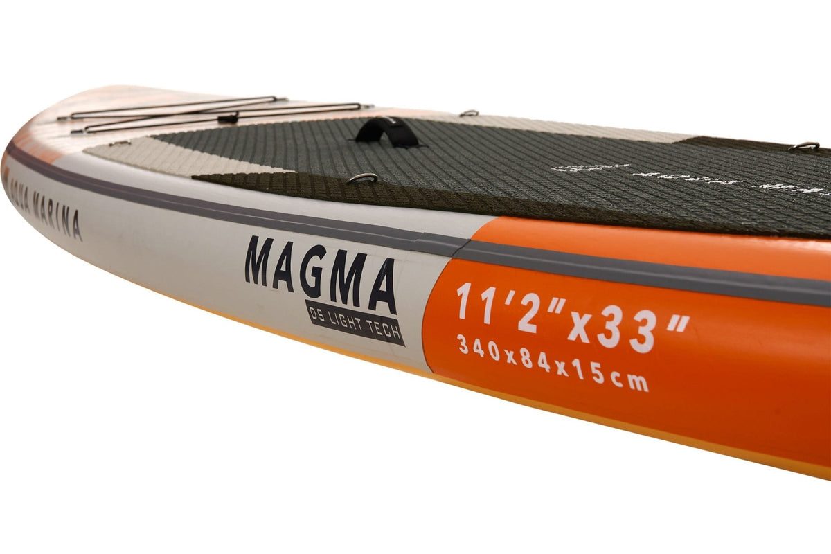 Aqua Marina MAGMA 11'2" Inflatable Paddle Board All-Around Advanced SUP - Aloha Swim Wellness